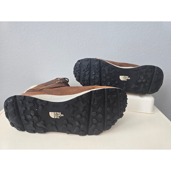 The North Face Men's Cradle DryVent Hiking Boots 9.5 Brown Waterproof Trail Work - Picture 3 of 13